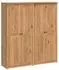 vidaXL Kleiderschrank PANAMA honig 169x50x185cm