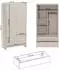 Selsey Lummo Kleiderschrank 2-türig, 2 Schubladen, Kaschmir, 100cm