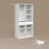 Livinity Trento Kleiderschrank weiß, 2 Schubladen, 100x200x50cm (800002033410)