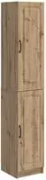 vidaXL Schrankset 2 stk. Artisan-Eiche Holzwerkstoff