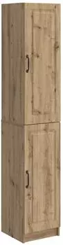 vidaXL Schrankset 2-tlg. Artisan-Eiche Holzwerkstoff (3416960)