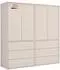 mokebo Robe Kleiderschrank kaschmir, 180x197x58cm (800001827586)