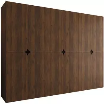 Mirjan24 Kinku 270 Dreht&uuml;renschrank, 12 T&uuml;ren, 270x203x50cm