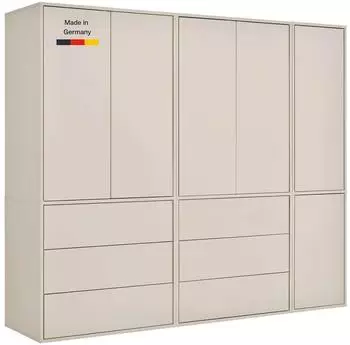 mokebo Robe Kleiderschrank Kaschmir, Holzwerkstoff, 227x197x58cm (800001827582)