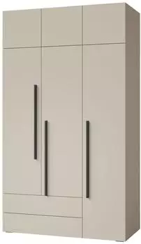 Mirjan24 Lorin 3D2S LO01 Kleiderschrank mit Kleiderstange und 2 Schubladen, 135x236x60cm (800001816924)