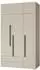 Mirjan24 Lorin 3D2S LO01 Kleiderschrank mit Kleiderstange und 2 Schubladen, 135x236x60cm (800001816924)