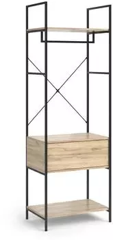 VICCO Enya Kleiderschrank mit Schublade, Holzwerkstoff, 60x180cm