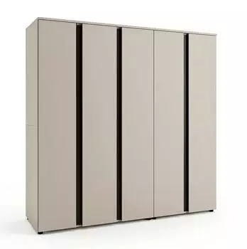 xonox.home Amara Kleiderschrankkombination Kaschmir, 200x184x52cm (4066432051160_110d)