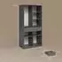 Livinity Trento Kleiderschrank anthrazit, 2 Schubladen, 100x200x50cm (800002033411)