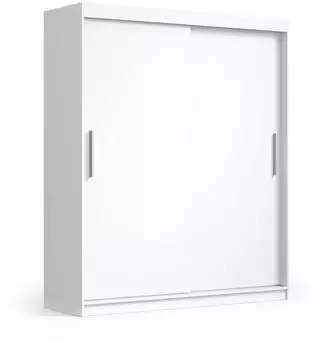 Masseno VIVA Schwebet&uuml;renschrank 2-t&uuml;rig, wei&szlig;, 180x215,5x59cm