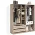 Livinity Trento Kleiderschrank Sonoma Eiche 100x200x50cm (58977)