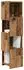 vidaXL Eckschrank Holzwerkstoff Altholz-Optik 25,5x25x102cm (889811)