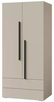 Mirjan24 Lorin 2D2S LO02 Kleiderschrank mit Kleiderstange und 2 Schubladen (800001816922)