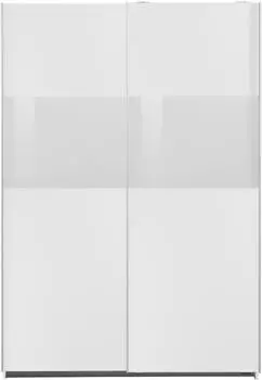 Wimex Bramfeld 135x198cm wei&szlig;/Wei&szlig;glas