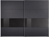 Wimex Schwebet&uuml;renschrank "Bramfeld Kleiderschrank" mit Glaselementen und