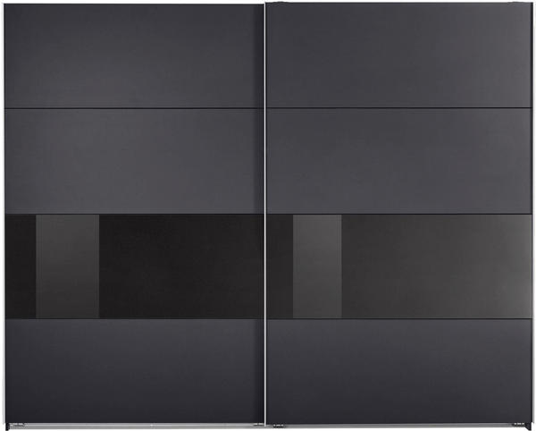 Wimex Bramfeld 270x236cm graphit/Schwarzglas