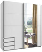 Wimex Schwebet&uuml;renschrank "Emden moderner Kleiderschrank mit Spiegel und...