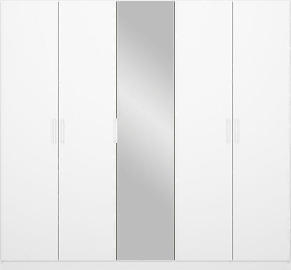 Rauch ORANGE Thor 226x210cm mit Spiegel weiß