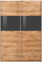 Wimex Schwebet&uuml;renschrank "Bramfeld Kleiderschrank" mit Glaselementen und