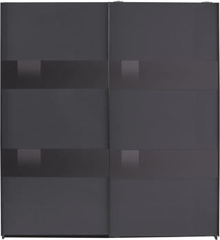 Wimex Altona 180x198cm graphit/Grauglas