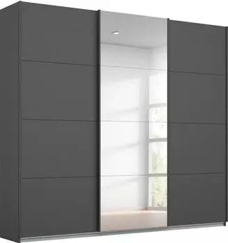Rauch Oteli 203x210cm mit Spiegel grau-metallic