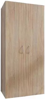 XORA Mehrzweckschrank, Eiche, Holzwerkstoff, 70x185x40 cm
