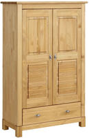 OTTO home W&auml;scheschrank "Rauna" B/H/T ca. 96/155/38 cm, aus massiver Kiefer,...