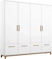 rauch Dreht&uuml;renschrank "Kleiderschrank Schrank Garderobe W&auml;scheschrank...