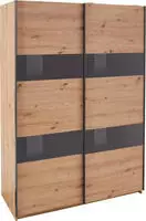 Wimex Schwebet&uuml;renschrank "Altona" mit Glaselementen und zus&auml;tzlichen Einlegeb&ouml;den