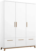 rauch Dreht&uuml;renschrank "Kleiderschrank Schrank Garderobe W&auml;scheschrank Schlafzimmer