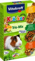 Vitakraft Kr&auml;cker&reg;trio Citrus Gem&uuml;se Honig 3 St&uuml;ck / 168 G Snacks