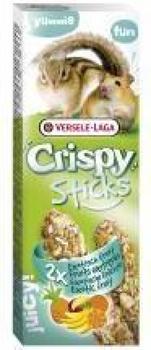 Versele-Laga Crispy Sticks Hamster-Eichhörnchen Exotische Früchte 110g 2 Stück