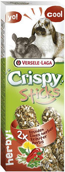 Versele-Laga Crispy Sticks Kaninchen-Chinchillas Kräuter 2 Stück 110g