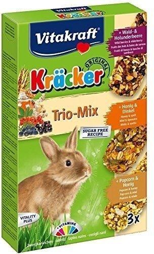 Vitakraft Kräcker Trio-Mix Waldbeere / Honig / Popcorn