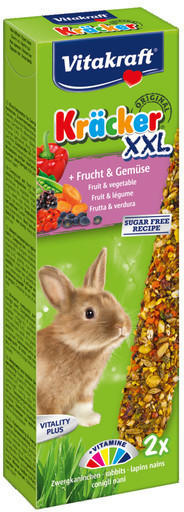 Vitakraft Kräcker Original XXL Frucht & Gemüse für Kaninchen
