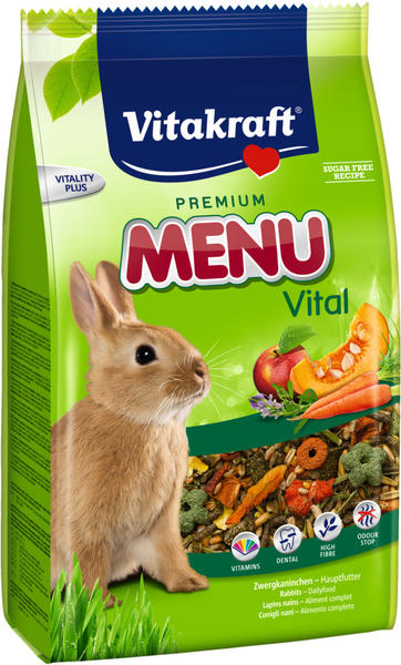 Vitakraft Premium Menü Vital für Zwergkaninchen 3kg