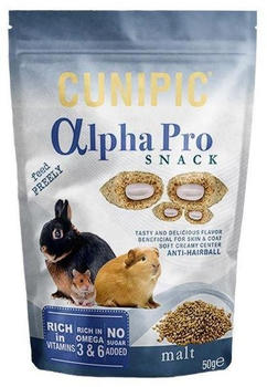 Cunipic Alpha Pro Antihairball Snack with malt (50g)