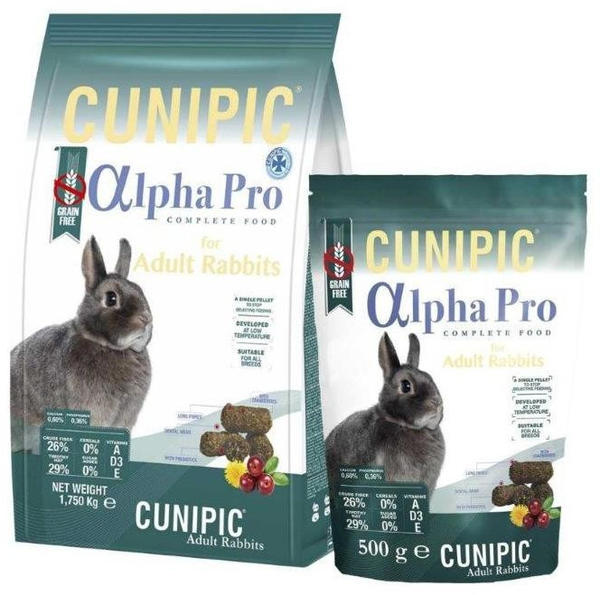 Cunipic Alpha Pro Adult Rabbits (500g)