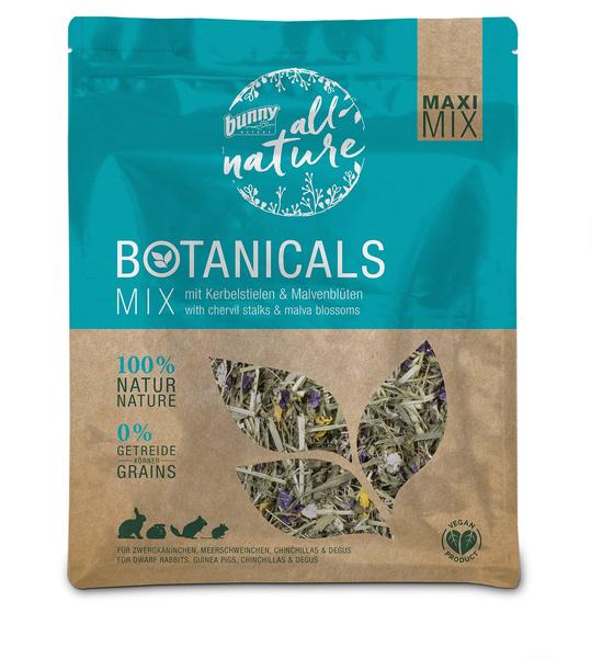 Bunny Nature Botanicals Maxi Mix mit Kerbelstielen & Malvenblüten 400g
