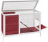 vidaXL Kaninchenstall 103x44x69,5cm Massivholz Kiefer mokka (172298)