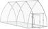 vidaXL Freilaufgehege für Kleintiere 300x105x120 silber