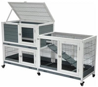 nanook Kleintierstall Nagerstall Indoor Kaninchenstall Hasenstall Meerschweinchen 146