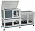 Nanook Indoor Kleintierstall Leo 146x89cm grau