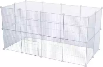 Trixie Erweiterungselemente für Indoor Freilaufgehege weiß