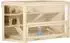 Pawhut Kleintierkäfig Tannenholz PS Natur 115 x 60 x 55 cm