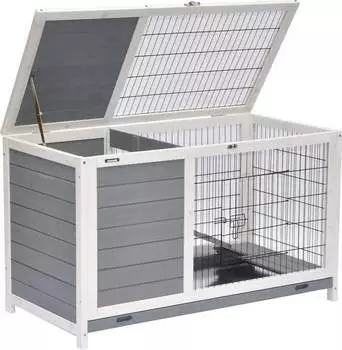 Nanook Kleintierkäfig Easy grau weiß