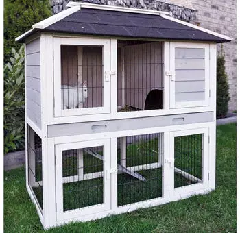 Zooprinz Stadtvilla 2-Stöckig wetterfest 118 x 118 x 63 cm
