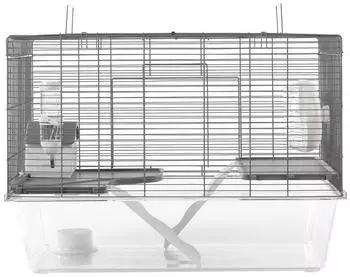 Flamingo Hamsterk&auml;fig Rafi grau