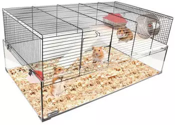 Flamingo Kleintierkäfig Vitru schwarz 3