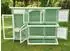 Nanook Hasenstall Jumbo XXL 138 x 48 x 109 cm grün weiß